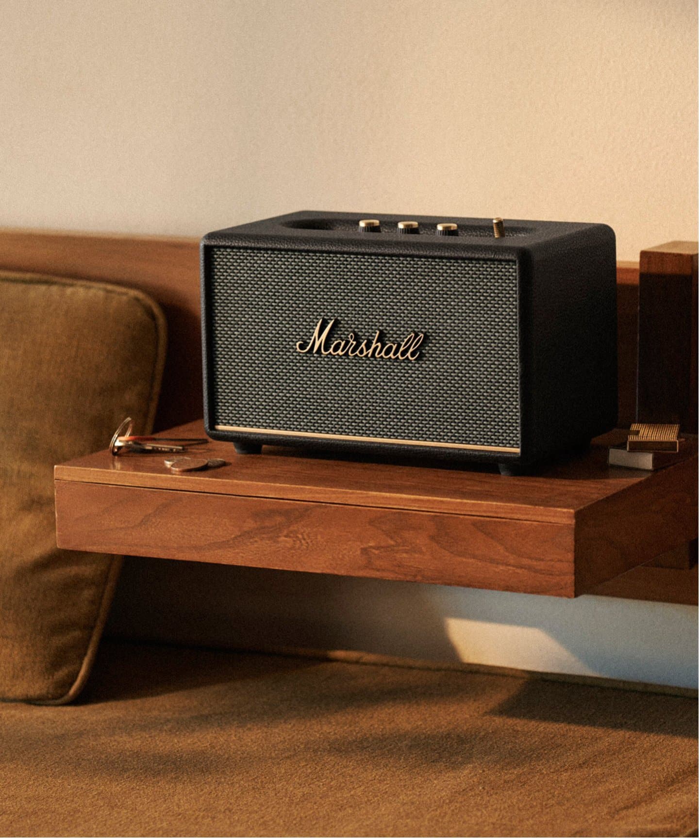 ☆【Marshall/マーシャル】Acton 3 Bluetooth Black スピーカー（家電