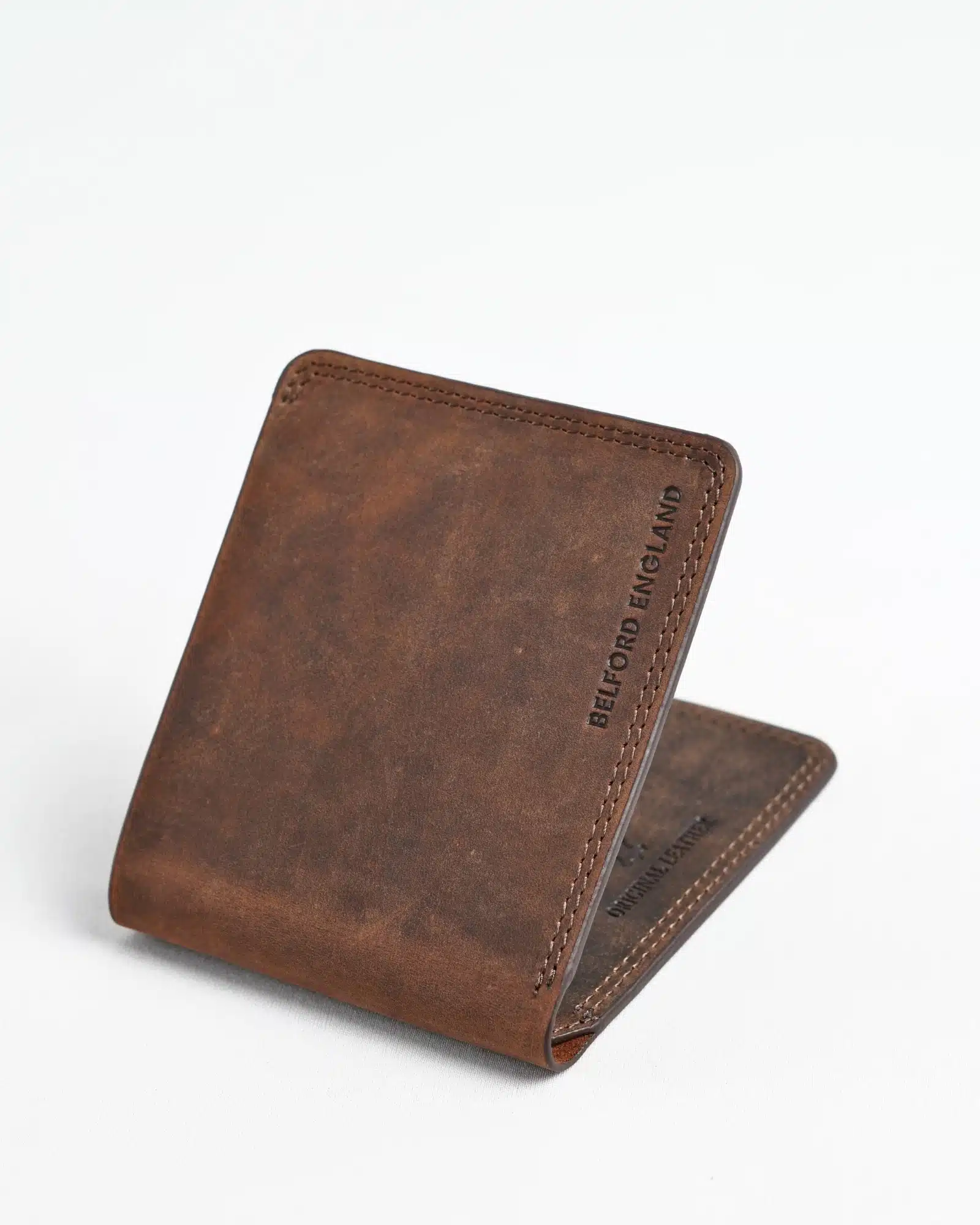 Heritage - Men's Original Leather Wallet (Rugged Brown) - Belford