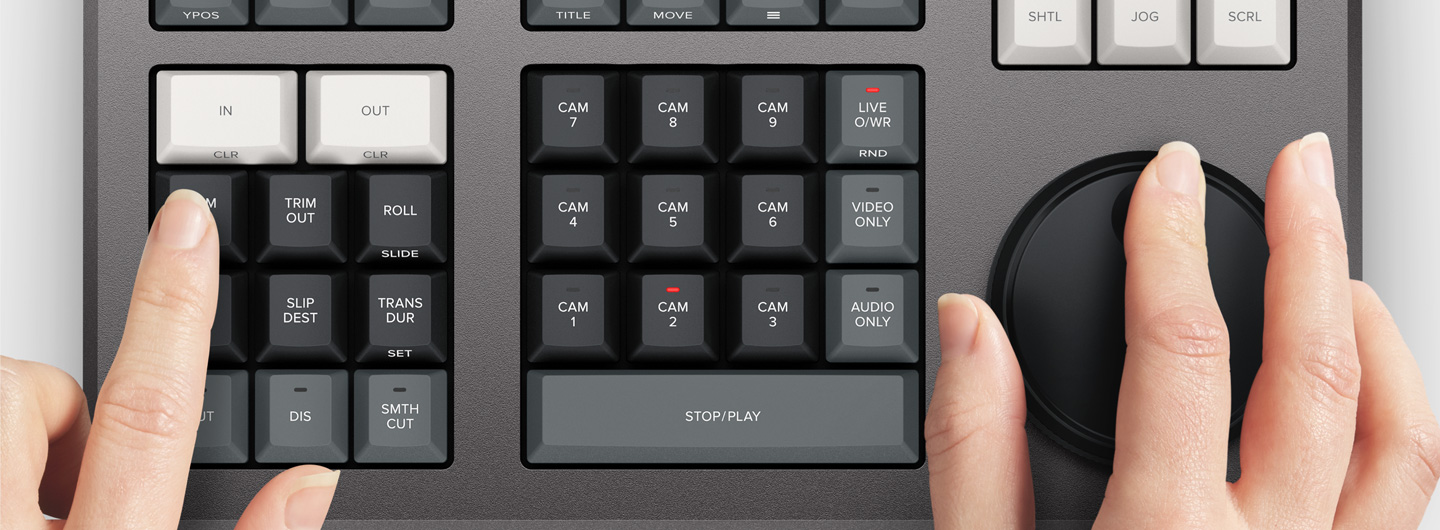 DaVinci Resolve – キーボード | Blackmagic Design