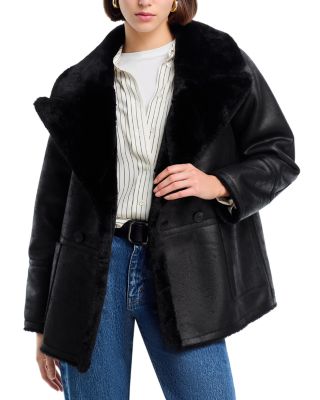 AQUA Faux Suede Jacket - Exclusive | Bloomingdale's
