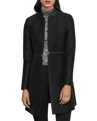 BCBGMAXAZRIA Arelia Zip Waist A-Line Essential Jacket | Bloomingdale's