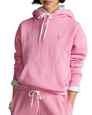 Ralph Lauren Pink Pony Logo Hoodie | Bloomingdale's