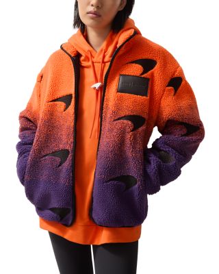 REISS x McLaren Drift Speedmark Oversized Fit Embroidered Ombré