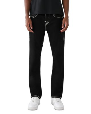 True Religion Ricky Super T Flap Straight Fit Jeans in Body Rinse