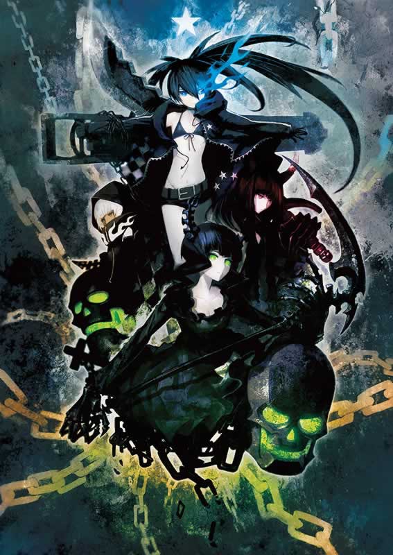 ブラック☆ロックシューター Blu-ray＆DVDセット（初回限定生産）