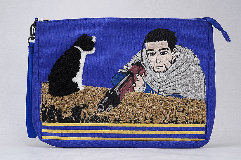 ゴールデンカムイ 相良刺繍ハンドバッグ 杉元とアシㇼパ/尾形/月島と鯉登