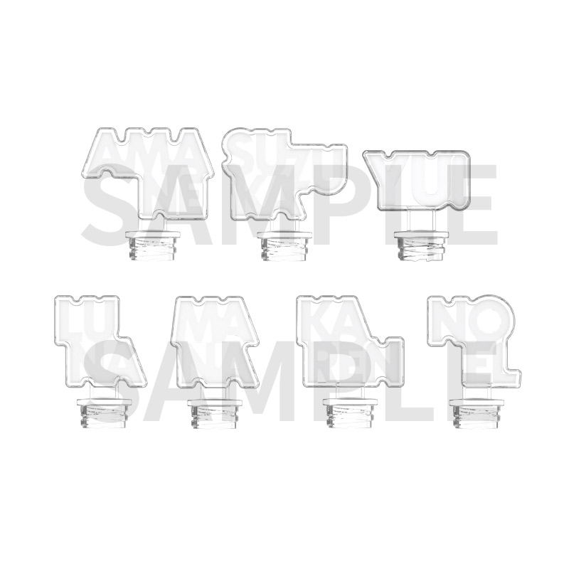 FRUITS ZIPPER OFFICIAL FAN LIGHT CUSTOM CHARM (全7種)【ASOBIMALL