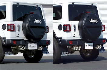 JAOS、ジープ ラングラー（JL型）の力強いリヤビューを演出する2L