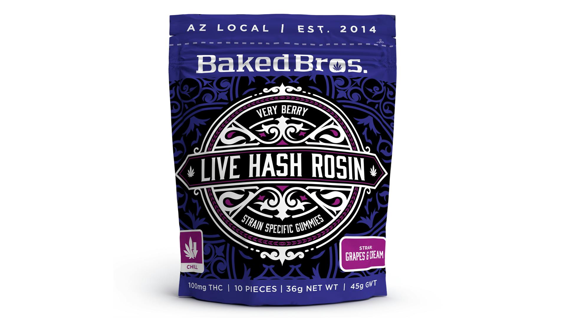 Very Berry Live Hash Rosin | Grapes and Cream | 100mg | The Mint