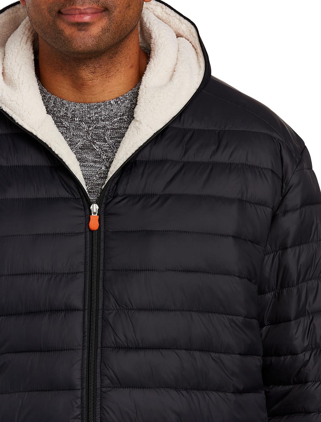 Big + Tall | Save the Duck Sherpa Hooded Jacket | DXL