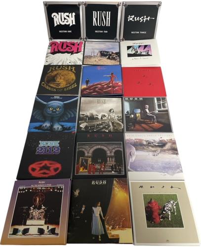 Rush Sector 1, 2 & 3 - Mint US CD Album Box Set (682856)