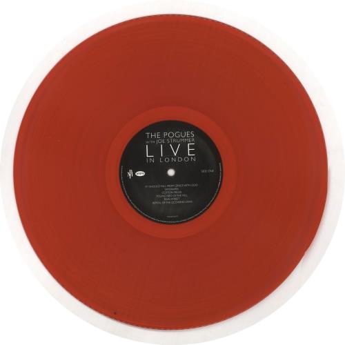 The Pogues Live In London - RSD14 - Red Vinyl UK 2-LP vinyl record