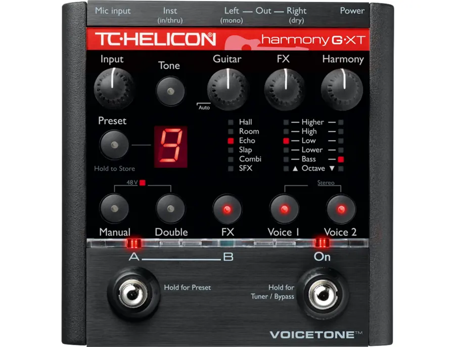 TC Helicon VoiceTone Harmony-G XT Vocal Effects Processor - What