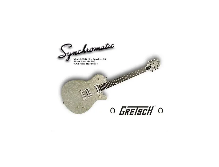 Gretsch G1616 Synchromatic Sparkle Jet Semi Hollow Electric Guitar