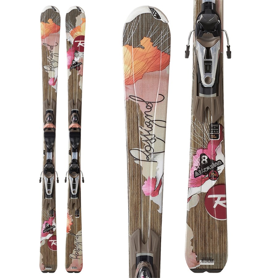 Rossignol Attraxion 8 Echo Skis + WTPI²/Saphir 110 Bindings