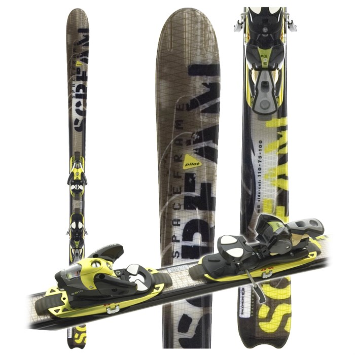 Salomon Scream 8 Skis + Bindings - Used 2004 | evo