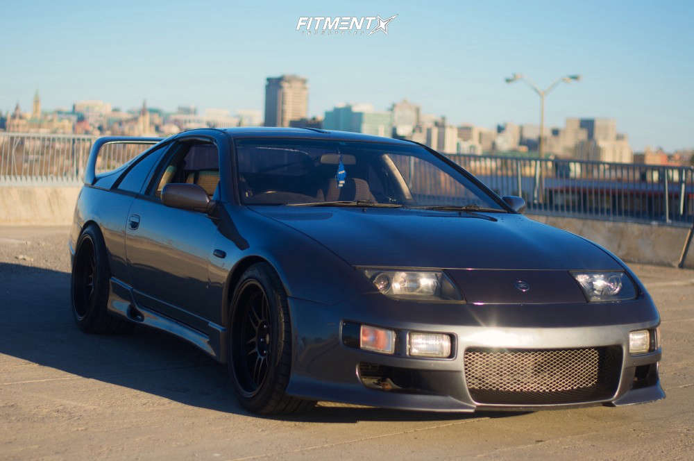1989 Nissan 300ZX 2 2 with 18x9.5 MST Suzuka and Nitto 245x40 on