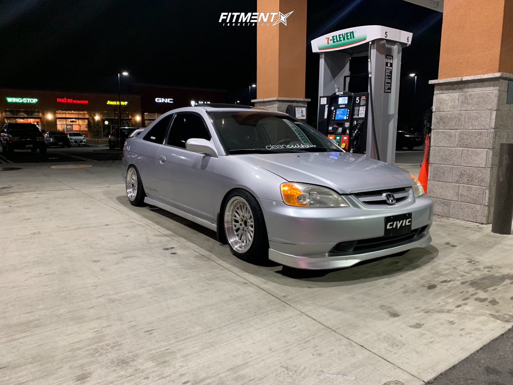 2003 Honda Civic EX with 16x8 JNC Jnc001 and Federal 195x45 on