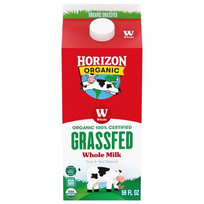 Zeal Creamery Grass-Fed Whole Milk, 1/2 gal | Central Market