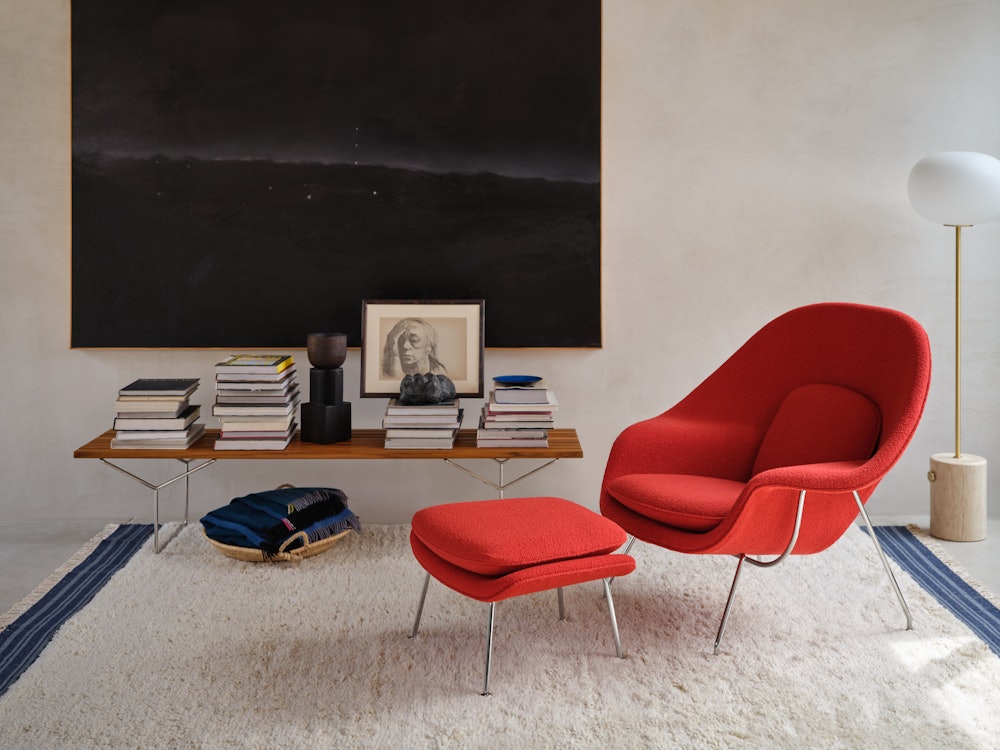 Womb Chair and Ottoman, Standard | Knoll