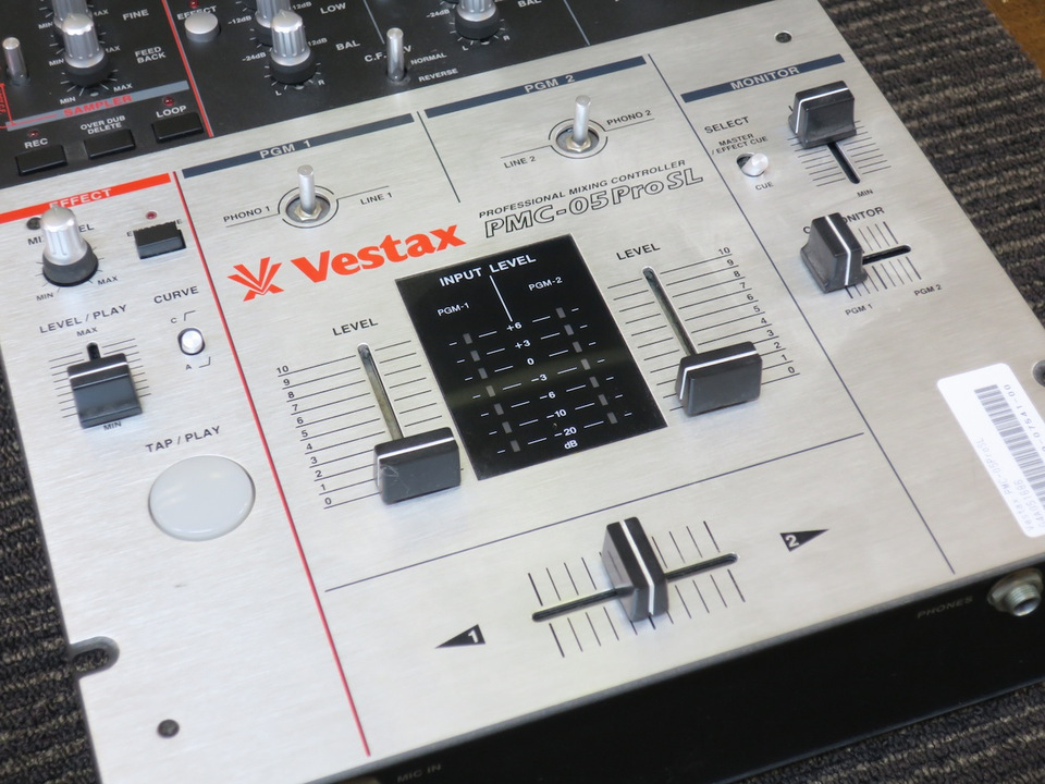 VESTAX PMC-05ProSLVCA フェーダーメンテ カットラグ VESTAX PMC