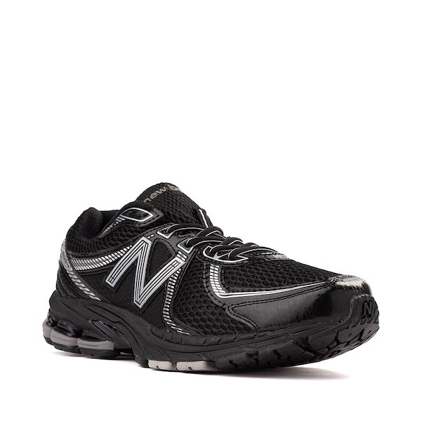 Mens New Balance 860v2 Athletic Shoe - Black / Silver Metallic