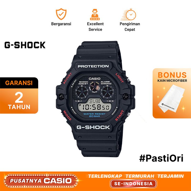 Casio G-Shock DW-5900TS-4 DW-5900TS-4DR Digital Dial Orange Resin