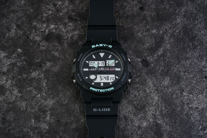 Casio Baby-G G-Lide BAX-100-1A BAX-100-1AJF Digital Analog Dial