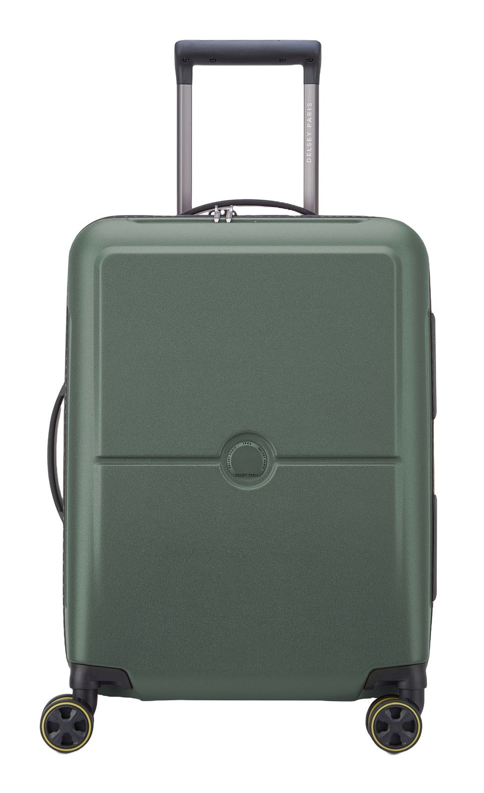 DELSEY PARIS 4 Double Rolls Cabin Trolley Slim Line 55 XS Green