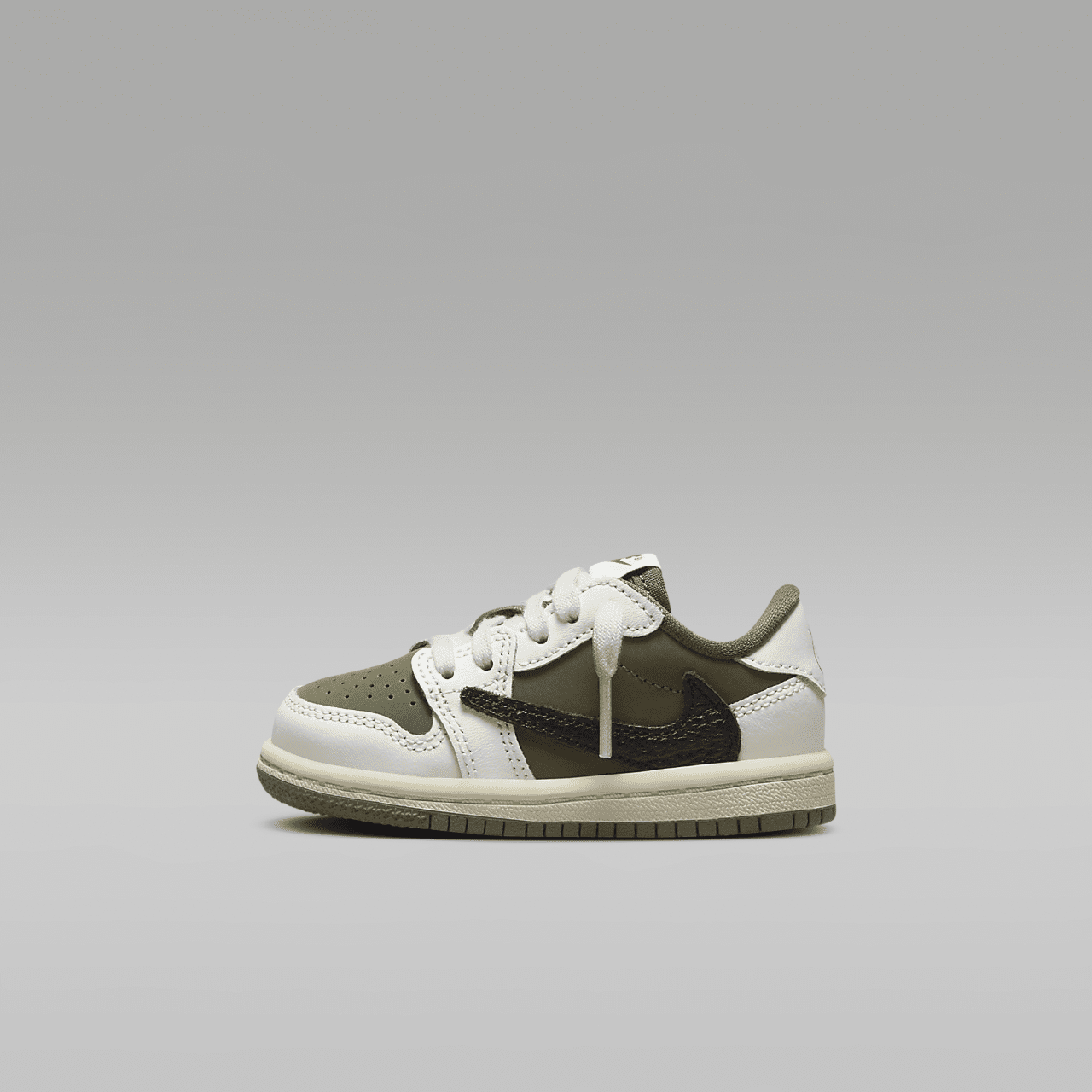 Travis Scott x Air Jordan 1 Low OG SP TD Medium Olive DO5441-200