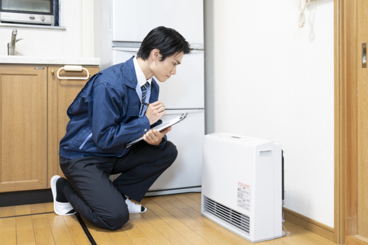 リンナイ ガスファンヒーターRinnai(KN-204E) ガスファンヒーター