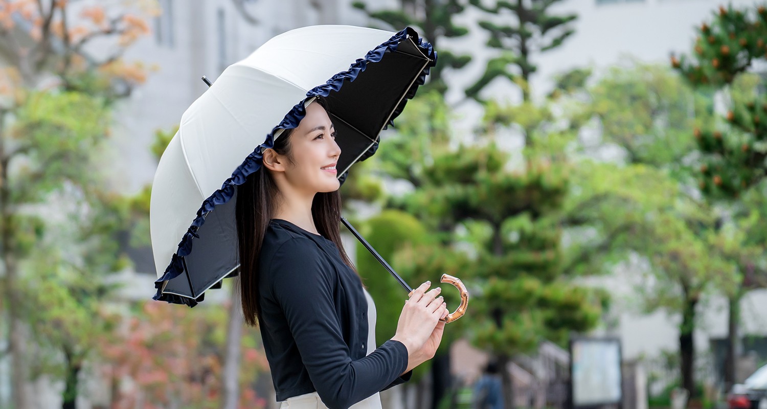持つだけで気分が上がる日傘を：機能も見た目も妥協しない「芦屋