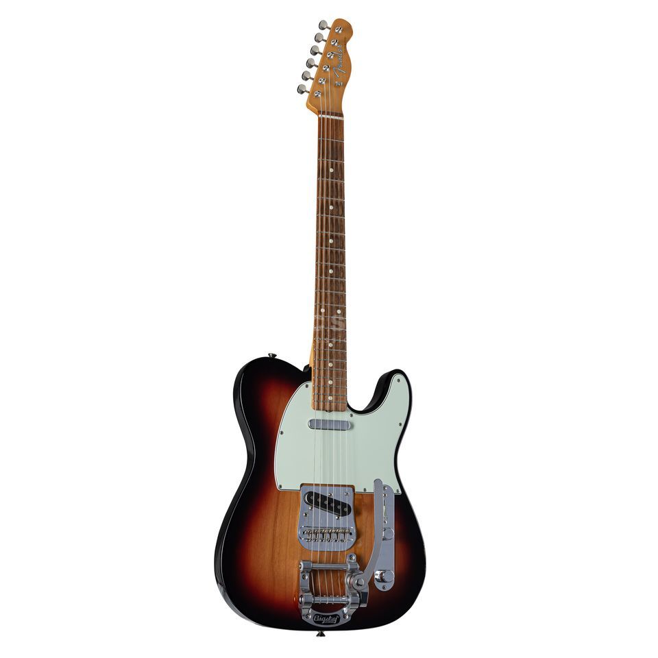 Fender Vintera '60s Telecaster Bigsby PF 3-Color Sunburst | MUSIC