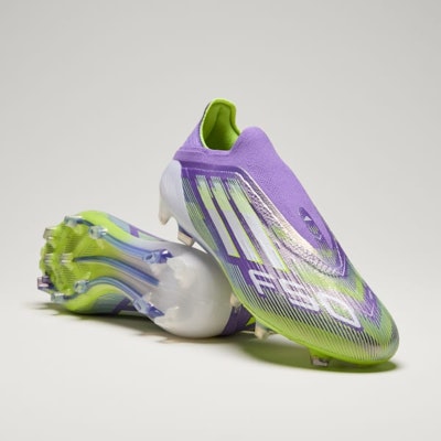 アディダス F50 エリート レースレス FG サッカースパイク パープル