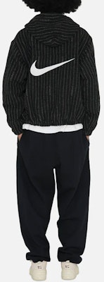 Buy Stüssy x Nike Striped Wool Jacket 'Black' (Asia Sizing