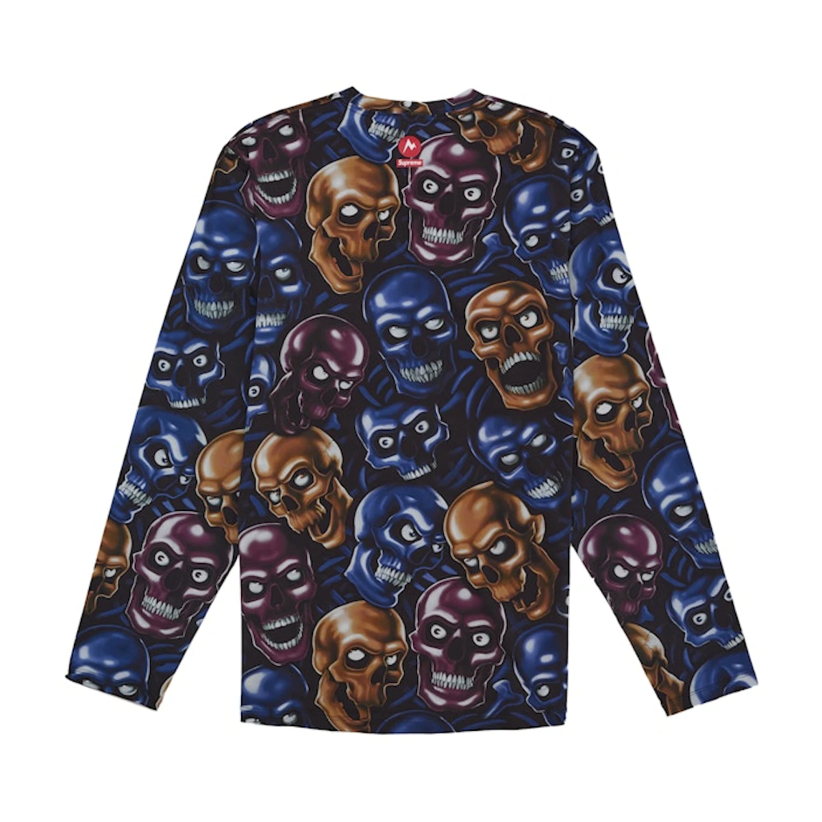 シュプリーム マーモット ベースレイヤー L/S トップ マルチカラーを