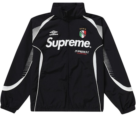 Supreme x Umbro トラックジャケット (黒) を購入 - Novelship