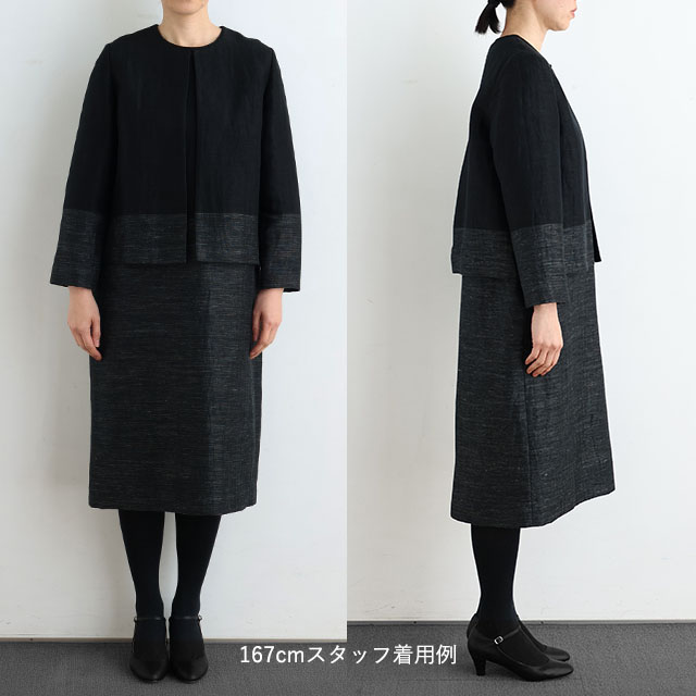 リネンキュプラの波皺(なみしぼ)ジャケット｜衣料品｜中川政七商店
