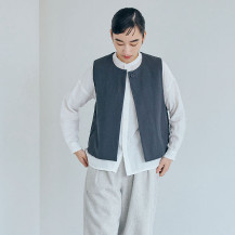 ヘンプ麻と綿 中綿ベスト｜衣料品｜中川政七商店 公式サイト