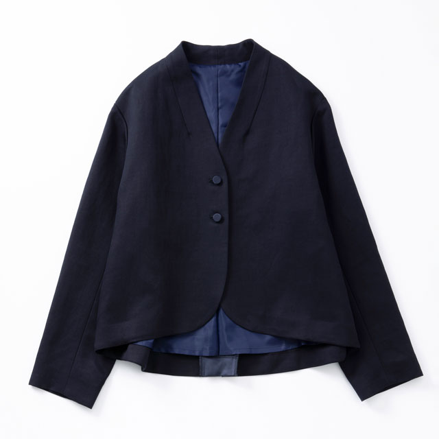 リネンコットンとサテンのジャケット｜衣料品｜中川政七商店 公式サイト