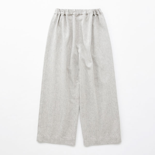 綿ウールデニムのワイドパンツ｜衣料品｜中川政七商店 公式サイト