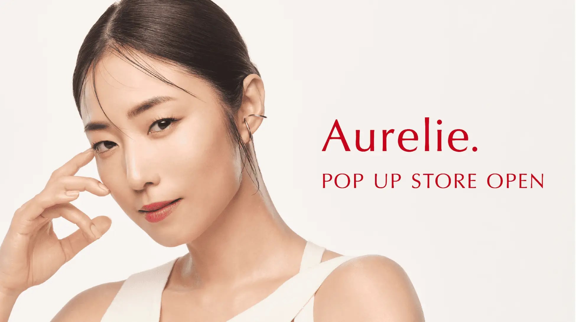 MEGUMI監修のエイジングケアブランド「Aurelie.」、大阪でポップアップ