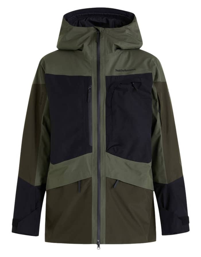 Peak Performance M Gravity 2L Gore Tex Jacket Pine Needle Bl Ski