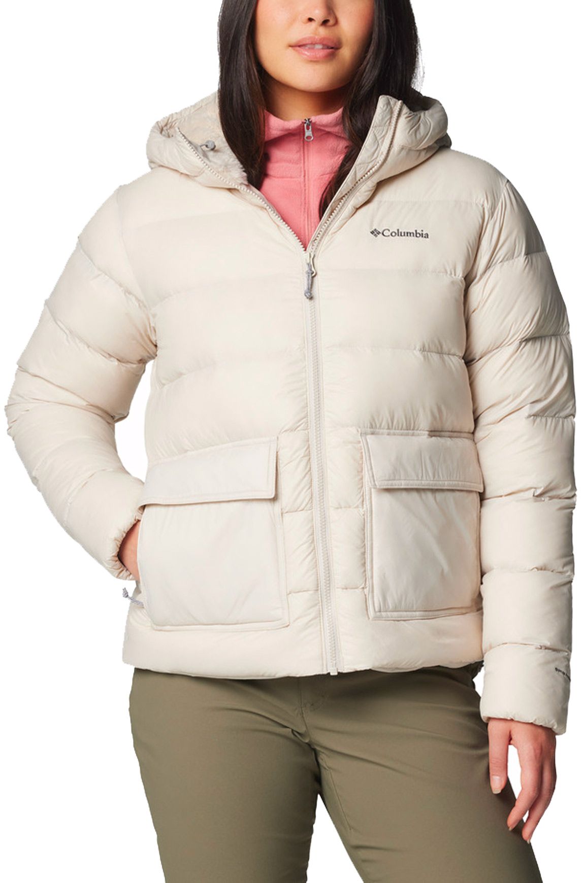 Columbia Harmony Falls™ Hooded Down Jacket Dark Stone Women's Down