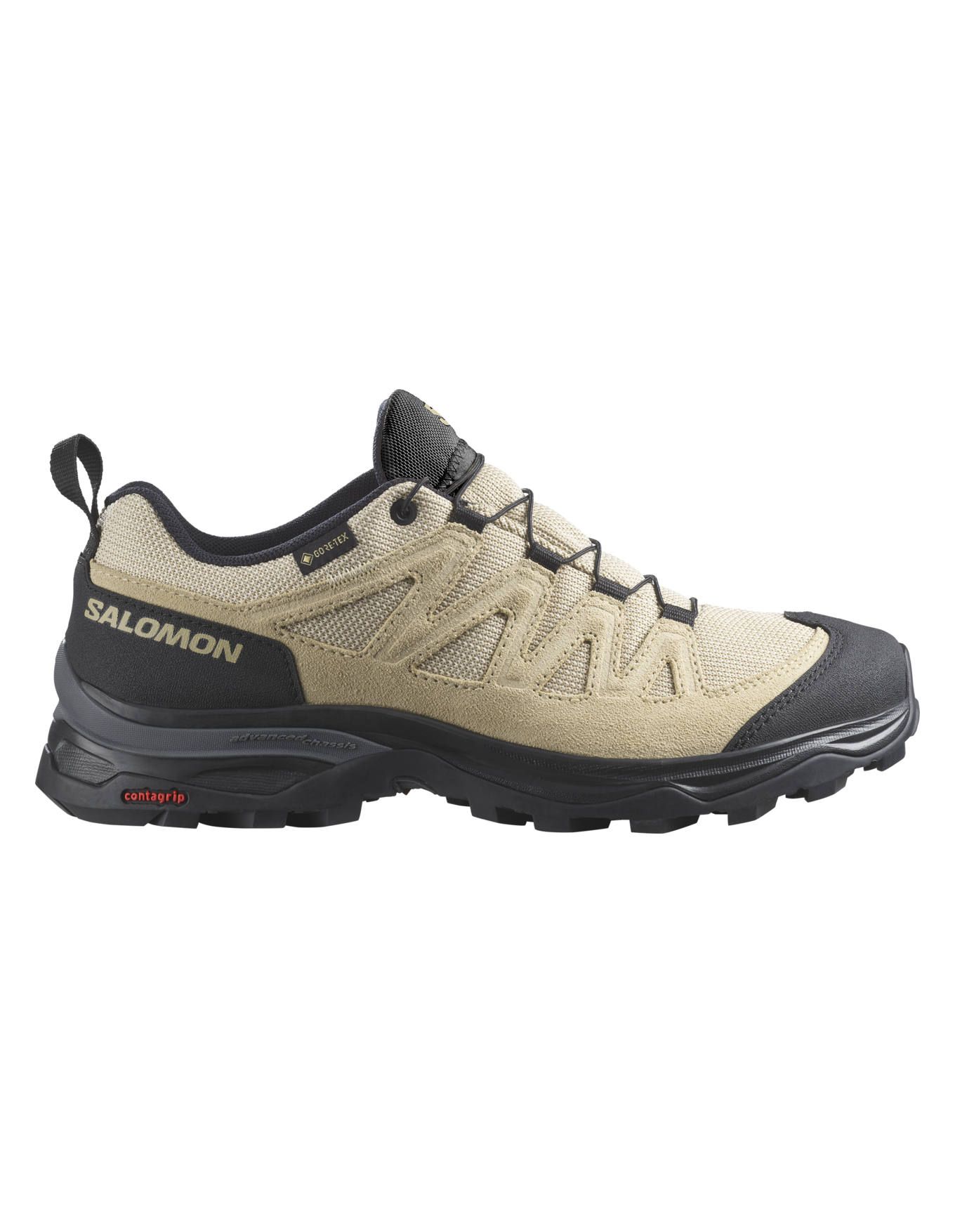Salomon X Ward Leather Gtx W Bleached Sand/Black/Safari Women's