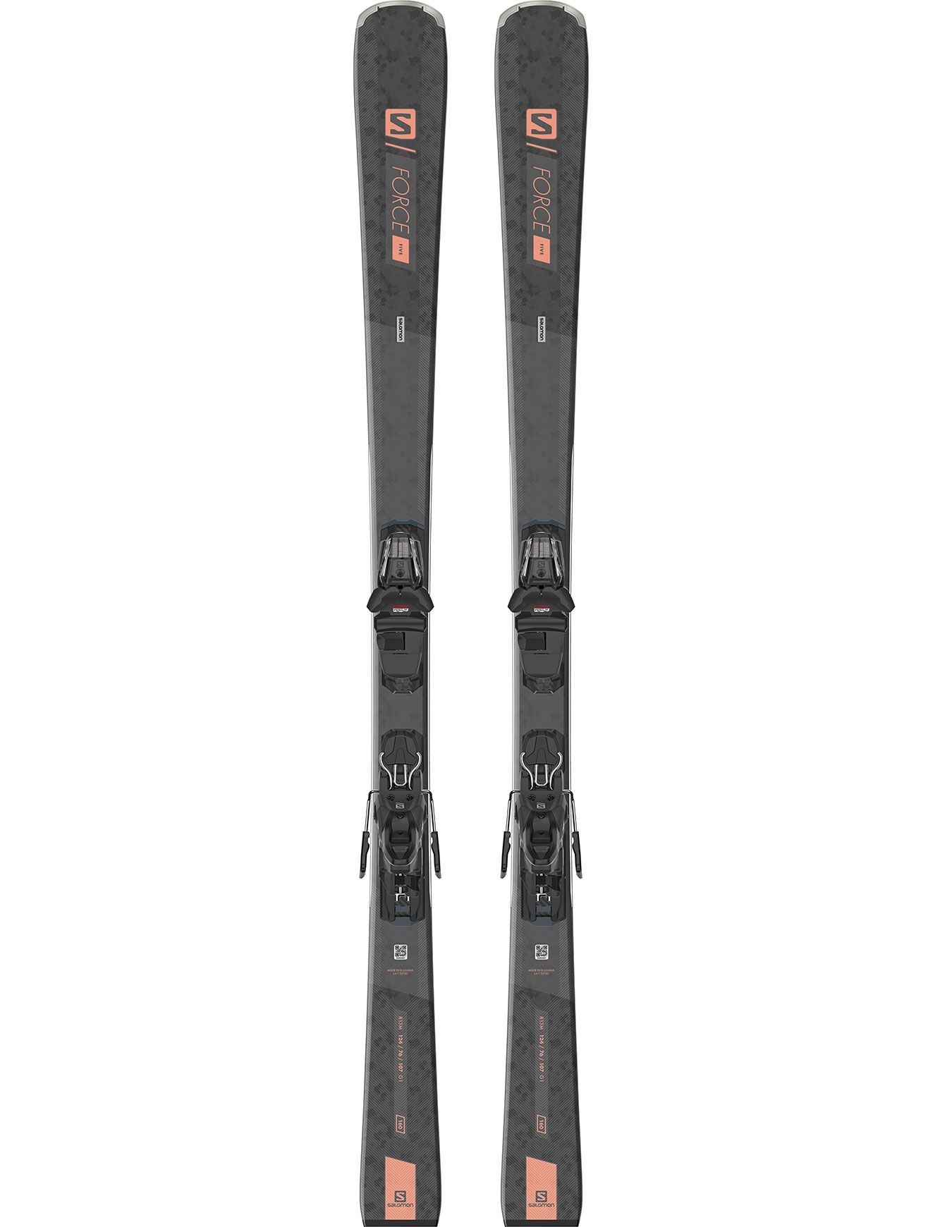 Salomon S/Force W 5 + M10 Gw Women's ski sets : Snowleader