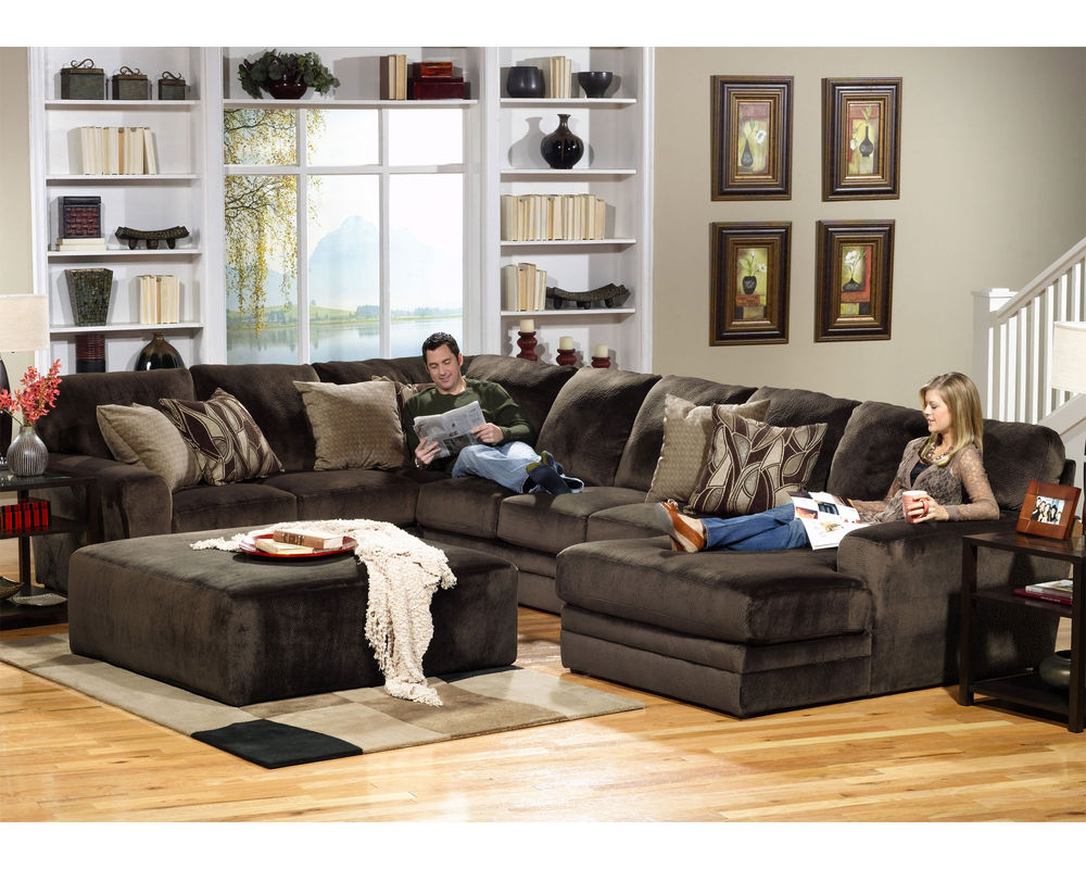 Everest 4377 Stationary Sectional (Choice of Colors) | Sofas and