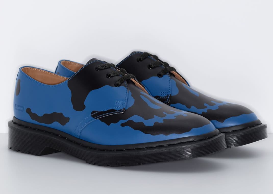 Supreme is Turning the Dr. Martens 1461 3-Eye Shoe into a Creepy Skull
