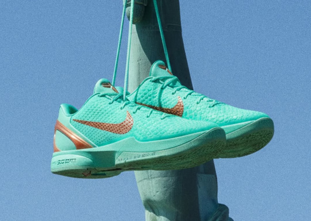 Where to Buy Jalen Brunson x Nike Kobe 6 Protro Statue of Liberty