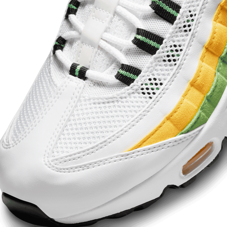 Nike Air Max 95 Essential White Green Apple Tour Yellow - DQ3429-100